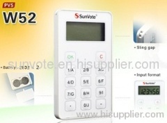 Voting | Sunvote PVS-W52 Professional Voting System