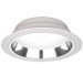20w Circular LED Downlight/White Aluminum with Reflector