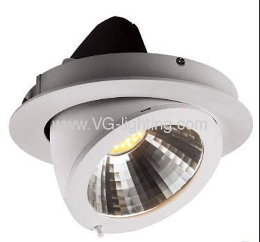 4" 20W/25W Aluminium Round COB LED downlight high CRI