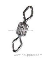 Fishing tackle accessories Diamond Eye impressed rolling swivel