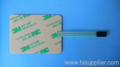 two keys membrane keypad