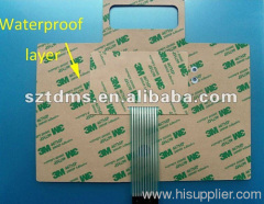 Autotype 150 verlay membrane keypad control
