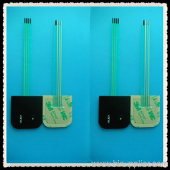small membrane keypad switch with 2 emboss keys