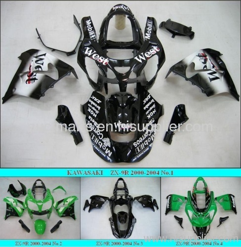 Fairing kit for kawasaki ZX-9R (00-04)