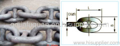 stud link anchor chain for ship