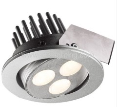 3X3W High power adjustable LED ceiling lights