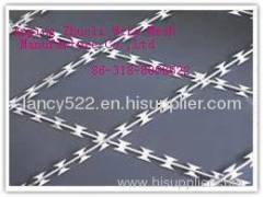 hot dipped galvanized &pvc coated welded stainless steel razor barbed wire