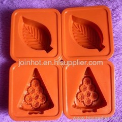 4 trays silicone cake mold