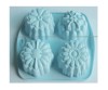 4 trays Flower Shape Silicone Bakeware Baking Mold JELLY Cake Pan