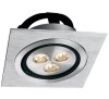 3X2W Series Aluminium High power LED Multiply ceiling sopt lamp