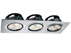 3X2W Series Aluminium High power LED Multiply ceiling sopt lamp