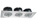 6X1W Aluminium High power LED Multiply ceiling sopt lights