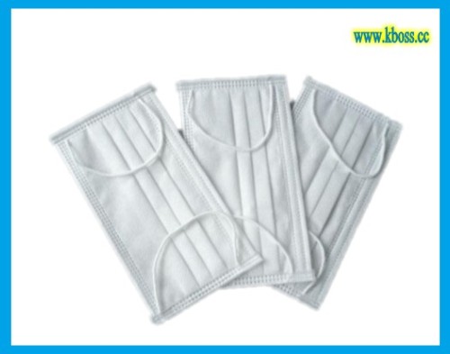 disposable 3-ply non-woven face mask