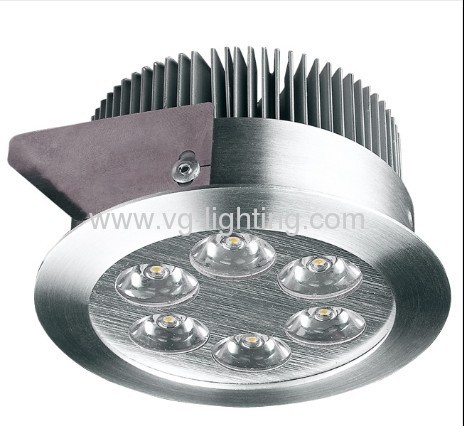 6X1W Aluminium Round Multiply ceiling Lamp