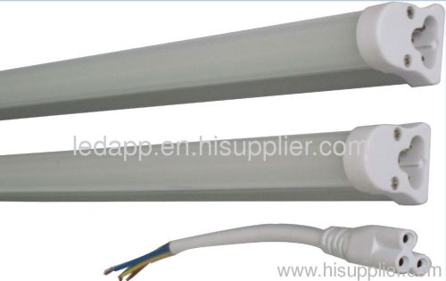 T5 led tube light with integrated fixtures (2ft/3ft/4ft/5ft)