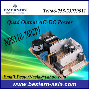 Emerson | Artesyn Quad output 110W AC-DC Power Supply