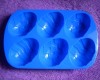 6 Eggs in one sheet Silicone Bakeware Easter days cake