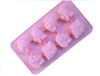cartoon Muffin Sweet Candy Jelly Ice Silicone Mould Mold Baking Pan Tray Mak