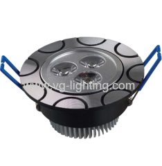 3x1W Aluminium High power LED Recessed ceiling soptlights