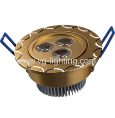 Recessed Aluminium High power LED ceiling soptlights