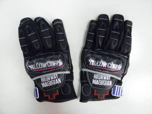 YELLOW CORN motorcycle gloves
