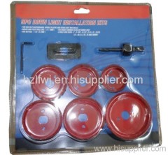 9pcs hole saw set