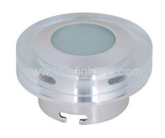 1W Aluminium high power LED ceiling soptlights with crystal