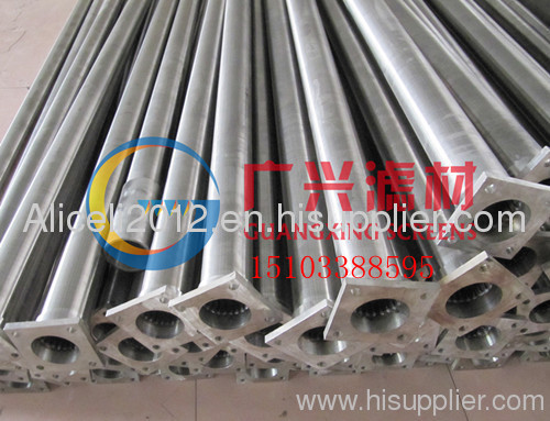 fully welded wire wrap self cleaning filter elment