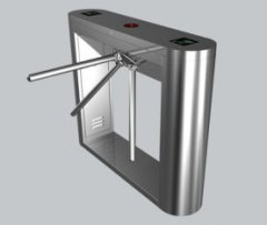 0.2s RS485 Digital Versatile Stainless Security Tubular Barrier Gate Tripod Turnstile