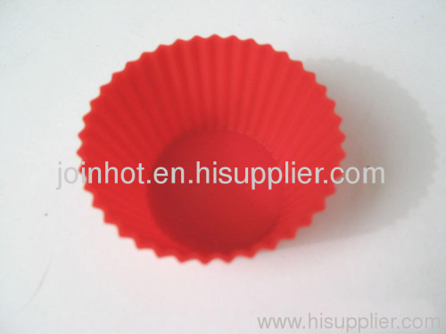 Muffin pan FDA food cup Promotion silicone cake mold 7*3 cm