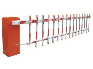 4.5m Articulated High Strength Aluminum Alloy Push Button Tubular Barrier Gate for Army