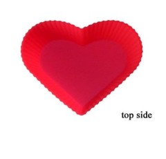 LOVE Heart muffin pan mini bakeware ice cream chocolate mold 100% food-grade silicone cake mold