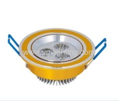 3X1W Aluminium high power round LED ceiling soptlights