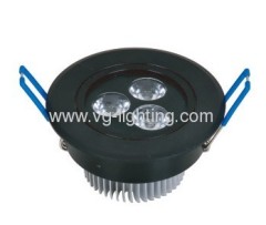 Dia.90mm*45mm Aluminium high power LED ceiling soptlights