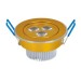 Dia.90mm*45mm Aluminium high power LED ceiling soptlights