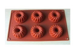 Brand New FDA Silicone rubber baking cake angel ice cube chocolate maker jelly muffin donut mold