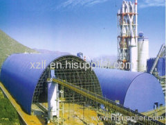 Saudi Arabia RCC2×10000TPD Cement Plant Warehouse