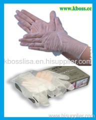 disposable PVC gloves