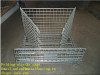 Folding storage cage