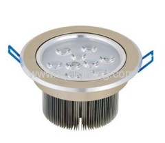 Dia.138mmX70mm Aluminium high power LED ceiling soptlights