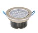 Dia.138mmX70mm Aluminium high power LED ceiling soptlights