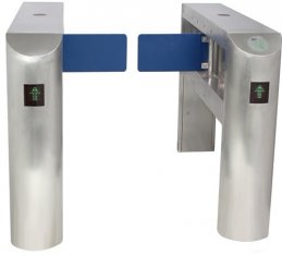 IC Card Two-way Direction DC 24V Brushed Motor Automatic Swing Gate Barrier for Museum