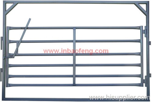 heavy-duty galvanized swing gates