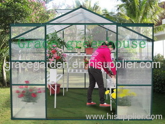aluminium greenhouse, polycarbonate greenhouse