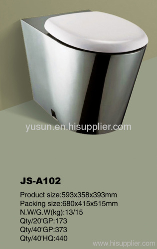 stainless steel toilet JS-A102