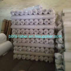 hot melt polyester taffeta label fabric