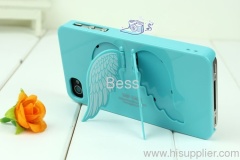 Angle plastic case for Iphone 4s;Cartoon plastic case
