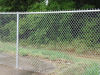 PVC chain link fence