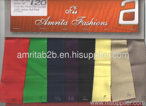 COTTON TWILL FABRIC