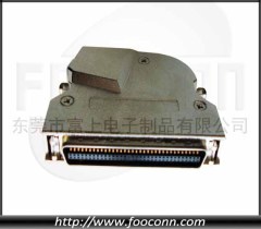 SCSI connector 68pin solder male